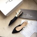 Dior Canvas Slingback Flat DR0483