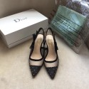 Dior Tulle Slingback With 6.5cm DR0625