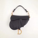Fake Dior Saddle Bag Black DR0164