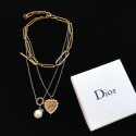 Hot Fake Dior Necklace DR0703