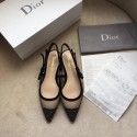 Replica AAAAA Dior Tulle Slingback Flat DR0436