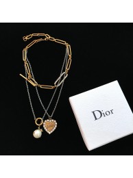 Hot Fake Dior Necklace DR0703